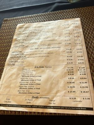 Menu photo 7 The Fish House Pensacola, FL Menu photo 7 The Fish House Pensacola, FL