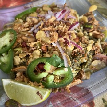 Mingalar Sushi - Fermented tea leaf salad - Sushi Bars Near Me - Honolulu, Hawaii