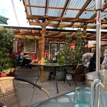 Hangar Cafe - Back dining patio - Breakfast & Brunch Near Me - Seattle, Washington Hangar Cafe - Back dining patio - Breakfast & Brunch Near Me - Seattle, Washington