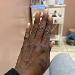 Elegance Nails Spa - I'm always satisfied when I come to see my nail tech Hay, he never disappoints me.