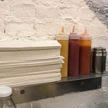 Frita Batidos - Condiments-recommend their spicy sauce! - Cuban Near Me - Ann Arbor, Michigan