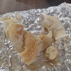 G & D Pizza - Their "pretzel" made from the flavorless trash crust.