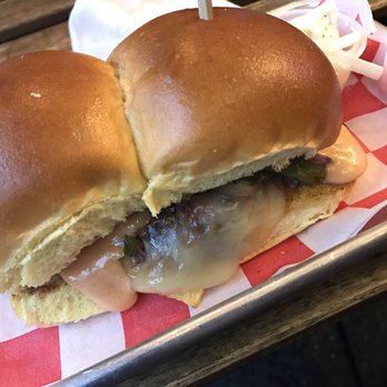 Gnarly Eats - $11 Texas Style Beef Brisket Sliders - Burgers Near Me - Brooklyn, New York