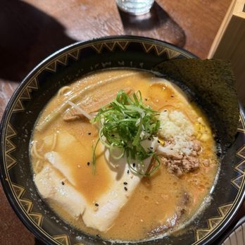 Birdman Ramen - Garlic miso ramen (silver tier) - Ramen Near Me - Chicago, Illinois