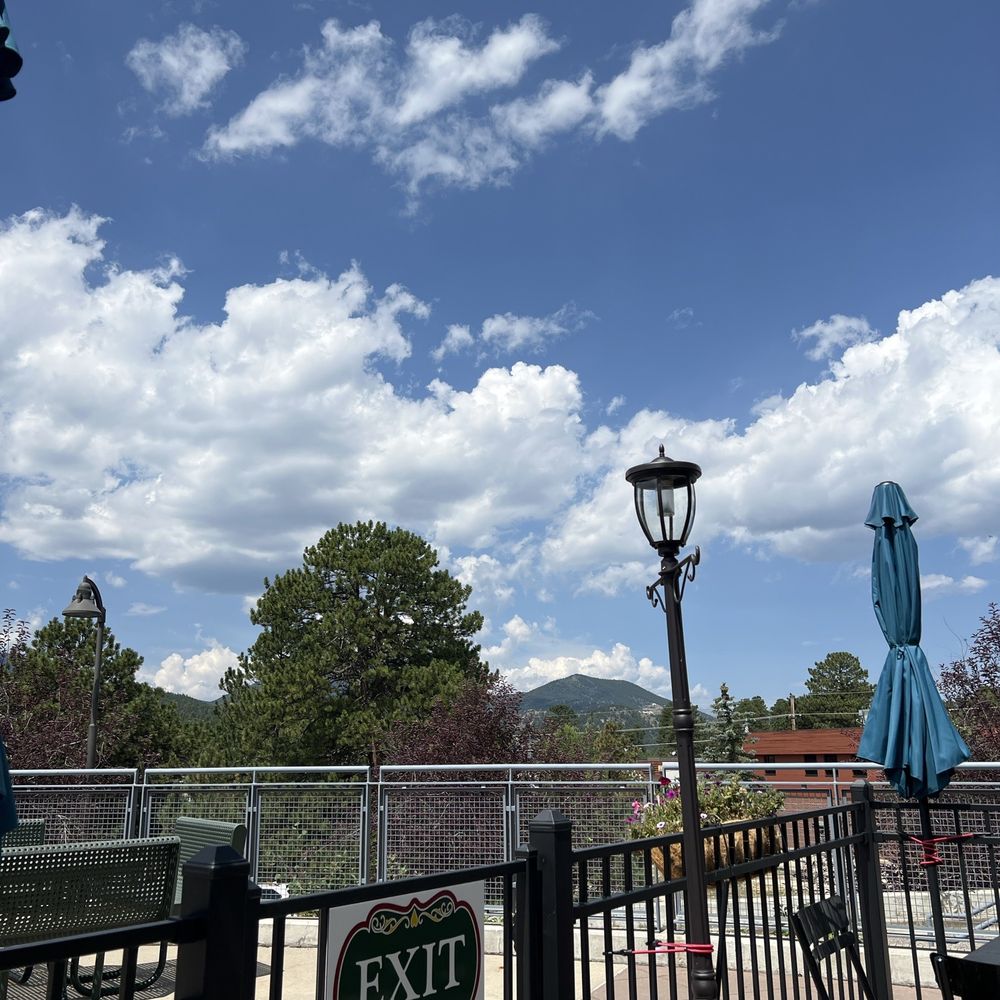 Evermore Wine Bar & Cafe - Patio view - Cafes Near Me - Evergreen, Colorado Evermore Wine Bar & Cafe - Patio view - Cafes Near Me - Evergreen, Colorado