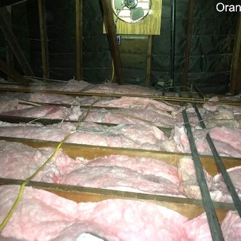 Attic Construction - The joists, pipes and wiring are now easily visible. - Insulation Installation Near Me - Santa Ana, California