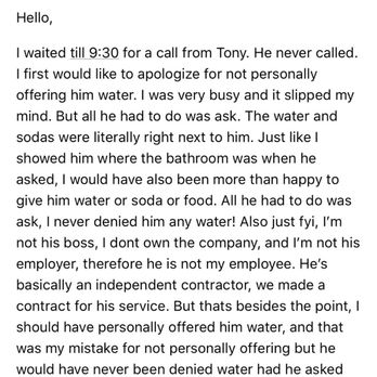 Photo Booth Millionaire - Copy of email I sent to them, they never replied. - Photo Booth Rentals Near Me
