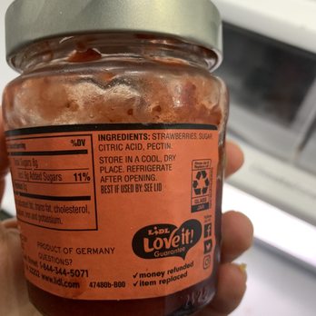Lidl - Sugar is not the first ingredient. So thumbs up to lidl for this jam option - Grocery Near Me - Union, New Jersey