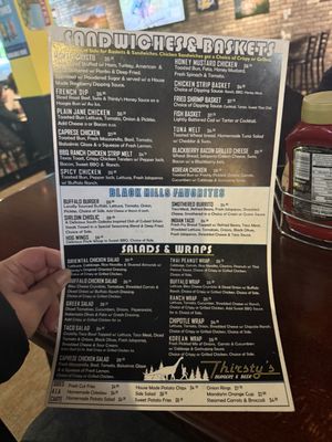 Menu photo 2 Thirstys Rapid City, SD Menu photo 2 Thirstys Rapid City, SD