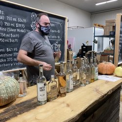 Limited Distillery - Our bartender.