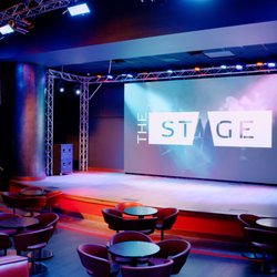 "The Stage" showcases the Northwest's most advanced LED technology with four enormous video walls for the ultimate viewing experience.
