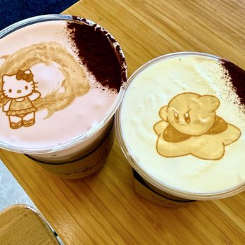 Honey Greens Cafe - Regular foam and strawberry foam - Juice Bars & Smoothies Near Me - Downey, California Honey Greens Cafe - Regular foam and strawberry foam - Juice Bars & Smoothies Near Me - Downey, California