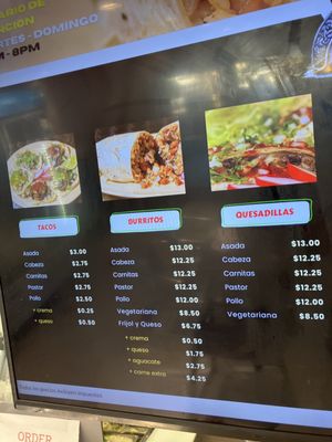 Menu photo 1 Joliza's Tacos Long Beach, CA