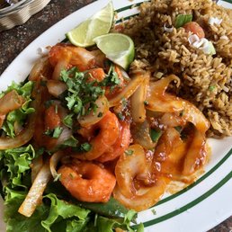 Golden Garlic Shrimp