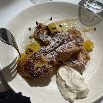 Foreign Cinema - Kids Baguette French Toast - with pineapple butter sauce and cacao nibs - Breakfast & Brunch Near Me - San Francisco, California