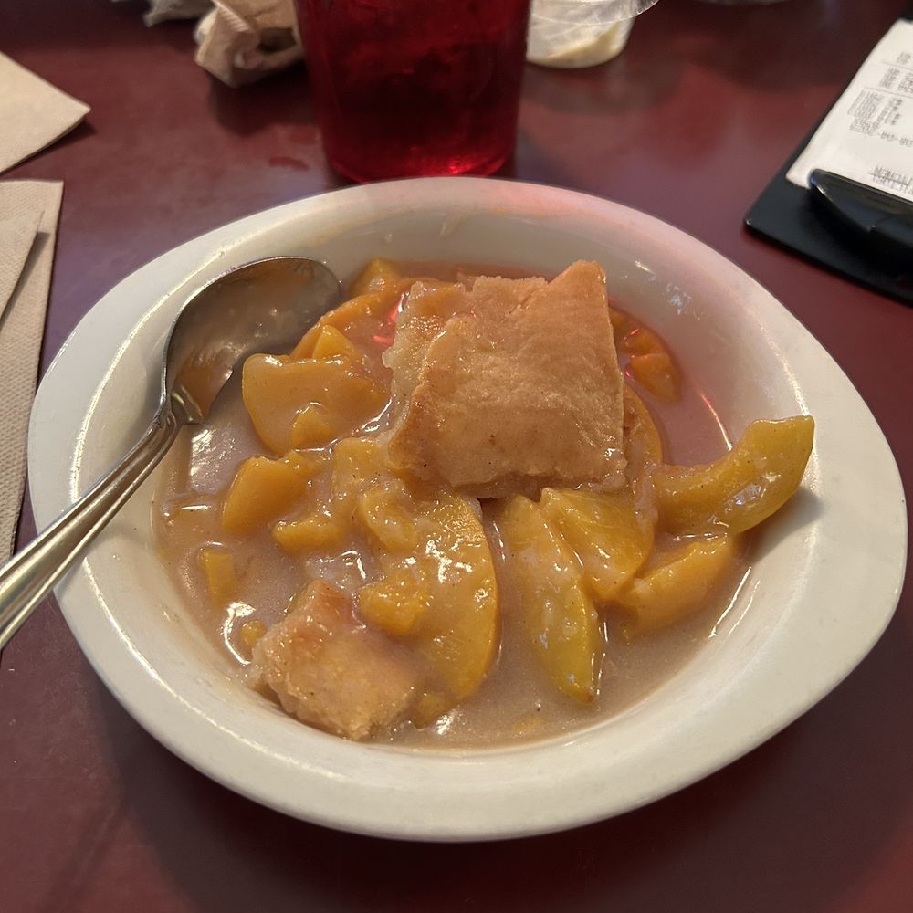 Victory Kitchen & Restaurant - Peach cobbler YUM - American Near Me - Lake Lure, North Carolina Victory Kitchen & Restaurant - Peach cobbler YUM - American Near Me - Lake Lure, North Carolina