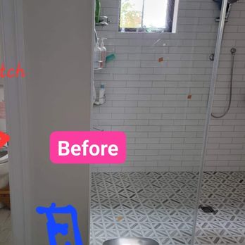 MRG Electric - Photo before the outlet with my terrible mockup. - Electricians Near Me - Manassas, Virginia