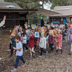 The Peninsula School - 100 Days of School Parade (kindergartners)