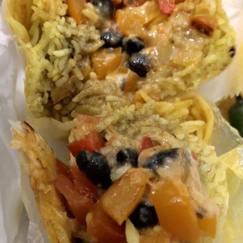 Munchi Taqueria - Veggie burrito - Tacos Near Me - Rockville, Maryland