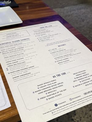 Menu photo 1 Chesapeake's Knoxville, TN Menu photo 1 Chesapeake's Knoxville, TN