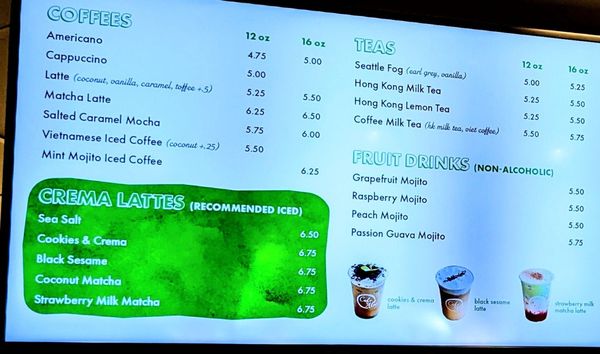 Menu photo 2 Cafe Aloe Bellevue, WA Menu photo 2 Cafe Aloe Bellevue, WA