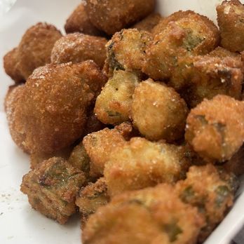 Ray's Chicken & Fish - Fried mushrooms and fried okra - Seafood Near Me - Stockton, California