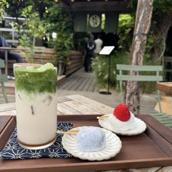 Chafinity Tea House - Matcha Latte, Strawberry Daifuku, Sesame Mochi - Coffee & Tea Near Me - Costa Mesa, California