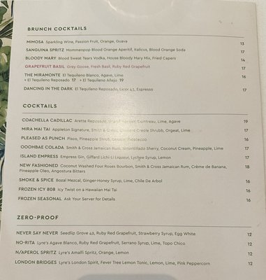 Menu photo 8 Grapefruit Basil Restaurant Indian Wells, CA
