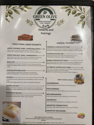 Menu photo 1 Green Olive Cranbury, NJ