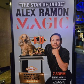 Alex Ramon Magic - The show promo banner. - Magicians Near Me - Stateline, Nevada Alex Ramon Magic - The show promo banner. - Magicians Near Me - Stateline, Nevada