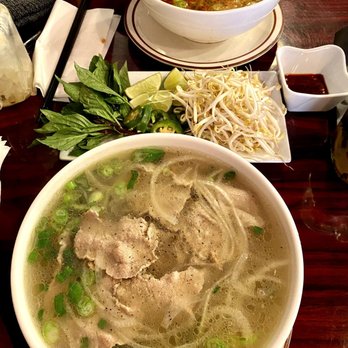 Pho Viet USA - N6. Rare Steak & Brisket Pho N11. Spicy Lemongrass Beef Soup - Vietnamese Near Me - Washington, DC, District of Columbia