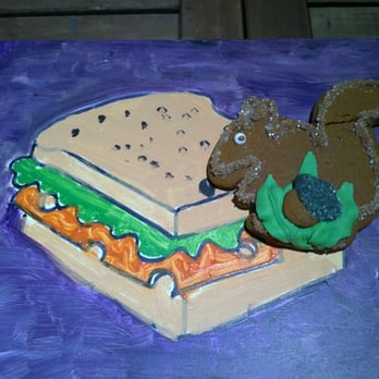 Mad Batter Bakers - Gingerbread Squirrel eating Sandwich - Bakeries Near Me - Toronto, Ontario