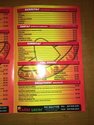 Menu photo 2 Tacos Locos Schiller Park, IL Menu photo 2 Tacos Locos Schiller Park, IL