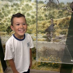 San Dimas Canyon Nature Center - Learning about the birds