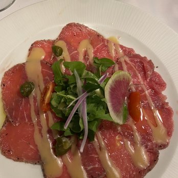 Finest Playa Mujeres - Beef Carpaccio - Resorts Near Me - Cancún, ROO