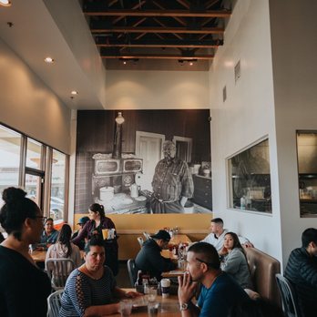 Early Bird - Inside seating to the left facing front of the restaurant. - New American Near Me - Fullerton, California