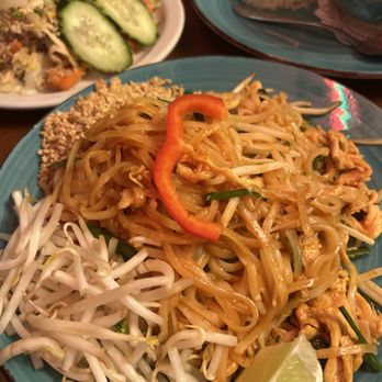 Bangkok Thai on Main - Chicken Pad Thai - Thai Near Me - Park City, Utah