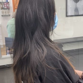 Ray Lac - Before picture (remains of last salon color trip in 2019 and the grow out of a cut from 5 months prior.) - Hair Stylists Near Me - Beverly Hills, California