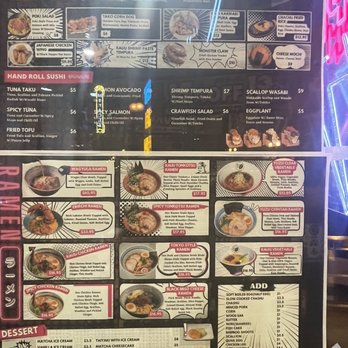 Kaiju Ramen - Menu - Ramen Near Me - Washington, DC, District of Columbia