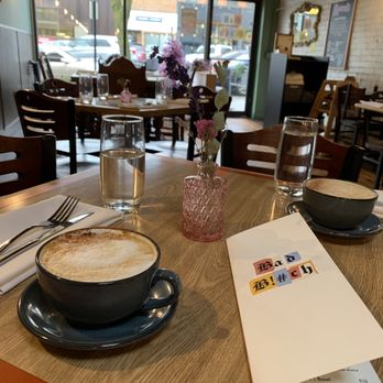 Bad Bitch - Latte with brown sugar cinnamon syrup added - Breakfast & Brunch Near Me - Moscow, Idaho