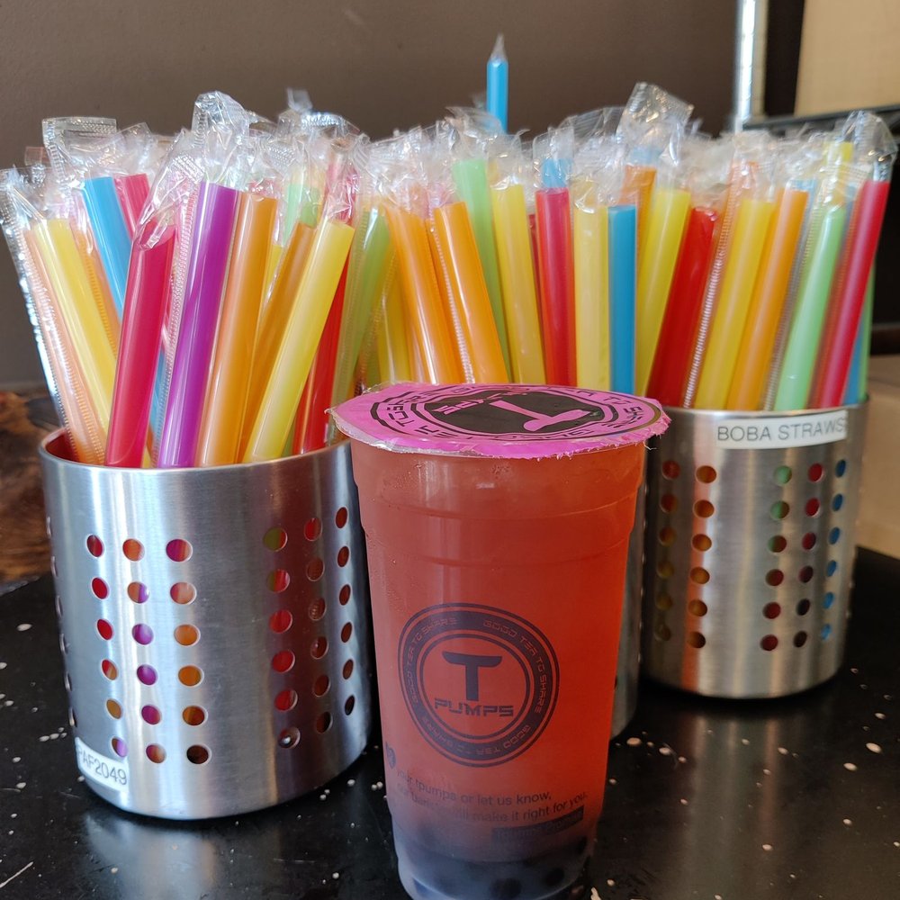Tpumps - Pasadena - Which color boba straw did I choose? - Bubble Tea Near Me - Pasadena, California