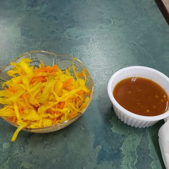 Doña Maria's Pupuseria - Complementary slaw and salsa - Salvadoran Near Me - Seaford, Delaware Doña Maria's Pupuseria - Complementary slaw and salsa - Salvadoran Near Me - Seaford, Delaware
