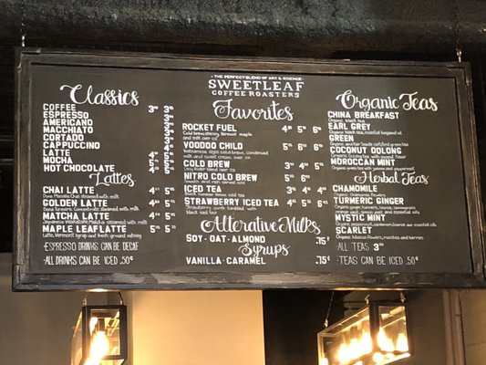 Menu photo 4 Sweetleaf Coffee Roasters Long Island City, NY