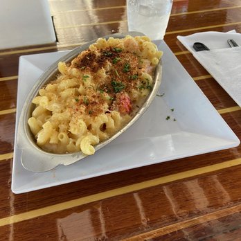 Claudio's Waterfront - Lobster Mac & Cheese - Seafood Near Me - Greenport, New York
