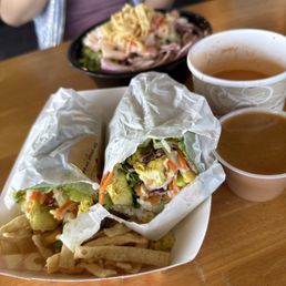 Spicy Bang Bang Shrimp Fresh Wrap Burrito