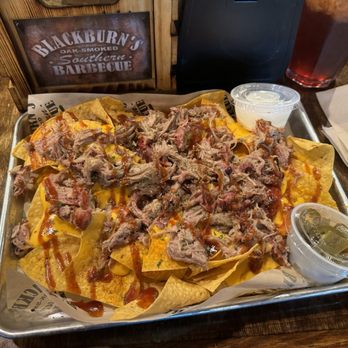 Blackburn's BBQ - Pulled pork nachos - Barbeque Near Me - Eagle Lake, Florida