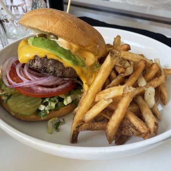 Birdcage Cafe - Avocado Burger - American Near Me - Miami Beach, Florida Birdcage Cafe - Avocado Burger - American Near Me - Miami Beach, Florida