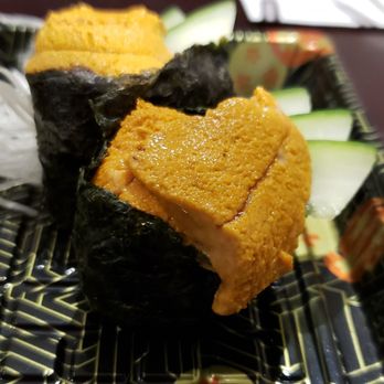 Yu Sushi - Uni - Very tasty! I might say this is better then quite a few sit down restaurants I have tried before - Sushi Bars Near Me - Richmond Hill, Ontario Yu Sushi - Uni - Very tasty! I might say this is better then quite a few sit down restaurants I have tried before - Sushi Bars Near Me - Richmond Hill, Ontario