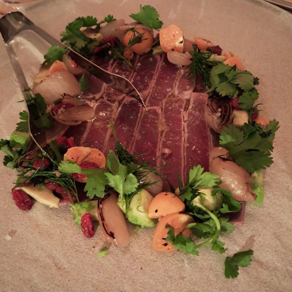 Goosefeather - Tuna steak - Cantonese Near Me - Tarrytown, New York Goosefeather - Tuna steak - Cantonese Near Me - Tarrytown, New York