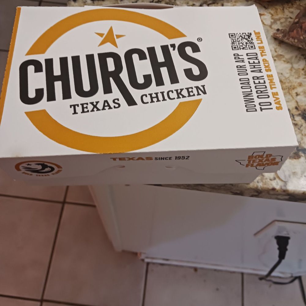 Church's Chicken - The box - Fast Food Near Me - Decatur, Georgia